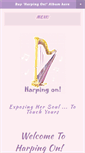 Mobile Screenshot of harping-on.co.uk